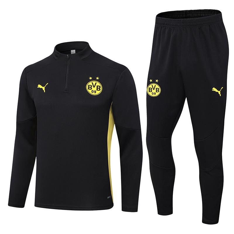 felpa borussia dortmund nero 2024-25