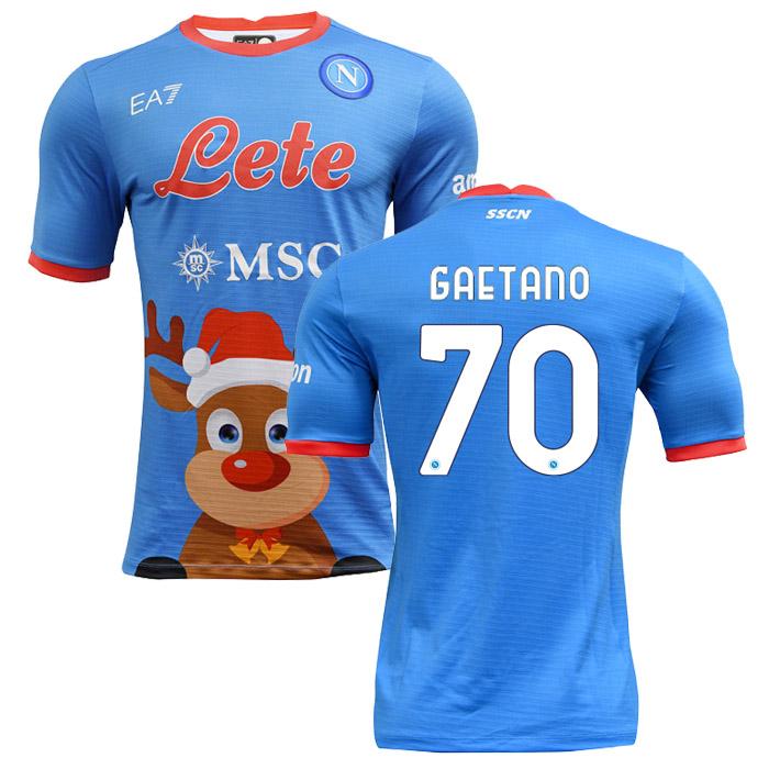 gaetano maglia napoli christmas 2022