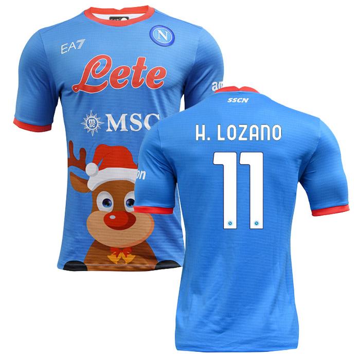 h. lozano maglia napoli christmas 2022