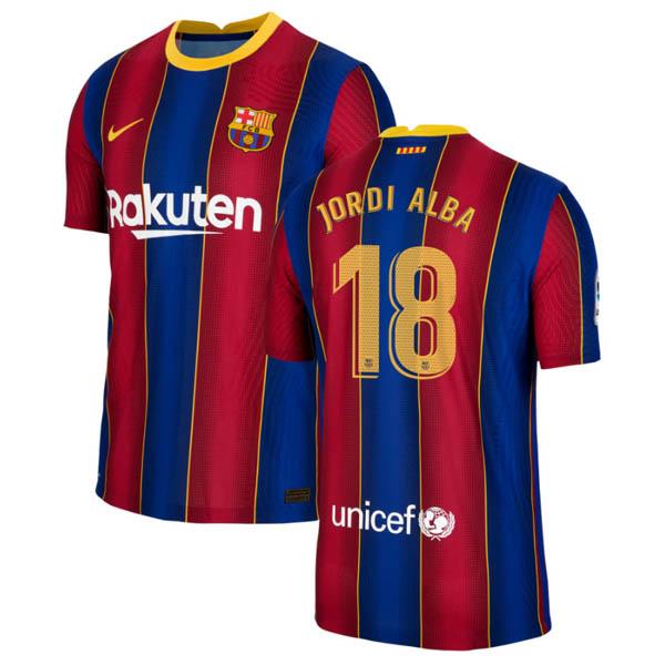 jordi alba maglia fc barcelona prima 2020-21