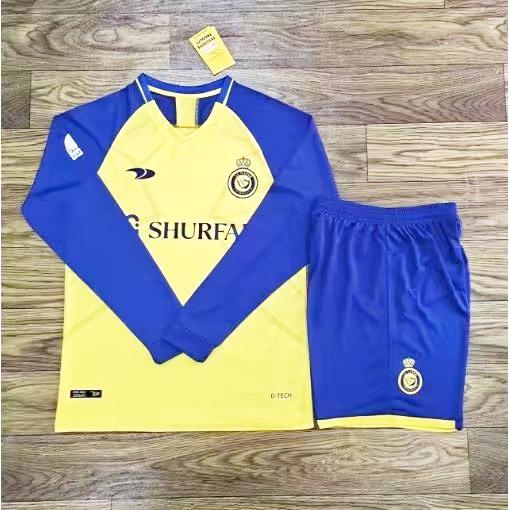 Maglie calcio a poco prezzo di maglia al-nassr manica lunga prima 2022-23