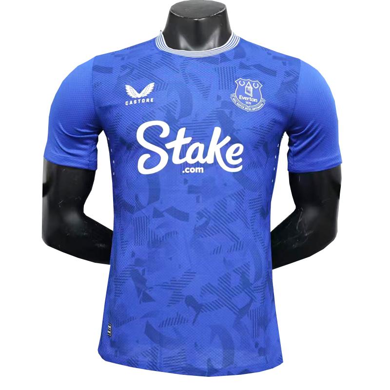 maglia everton giocatore edizione prima 2024-25