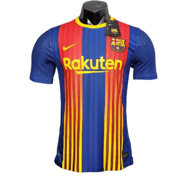 maglia fc barcelona giocatore edizione quarto 2020-21