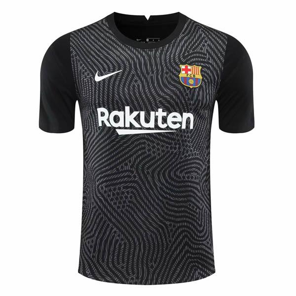 maglia fc barcelona portiere nero 2020-21