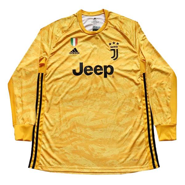 maglia juventus manica lunga portiere giallo 2019-2020