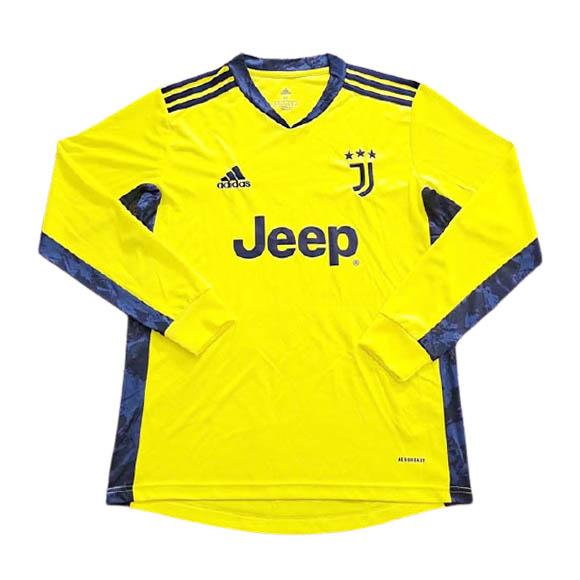 maglia juventus manica lunga portiere giallo 2020-21