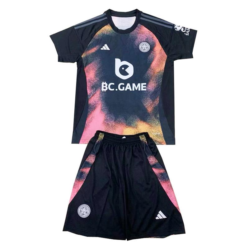 maglia leicester city bambino secondo 2024-25