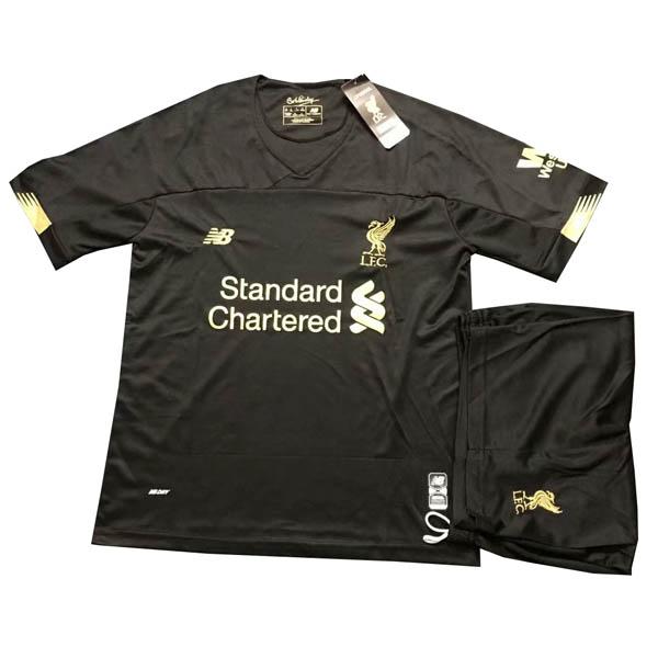 maglia liverpool portiere bambino nero 2019-2020