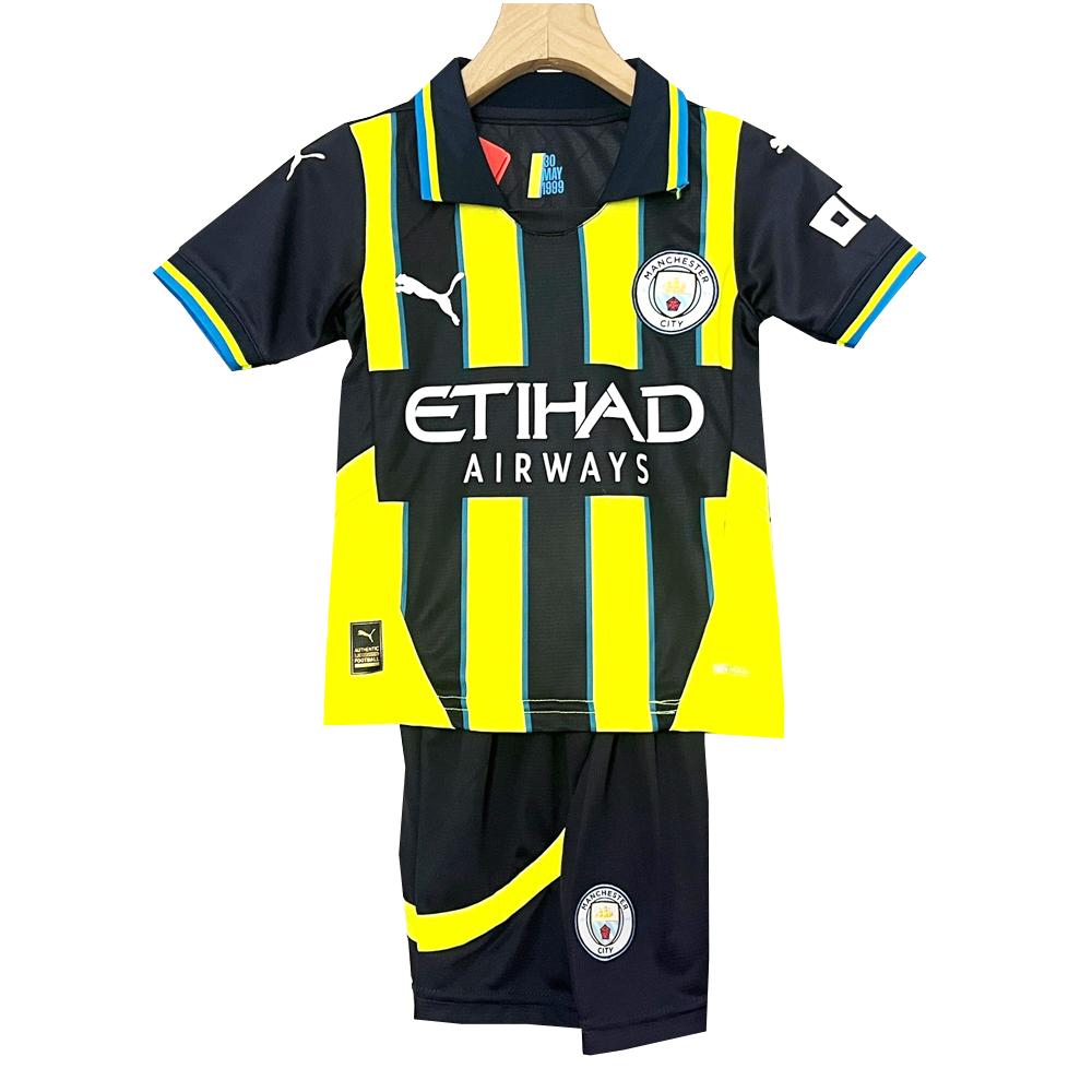 maglia manchester city bambino seconda 2024-25