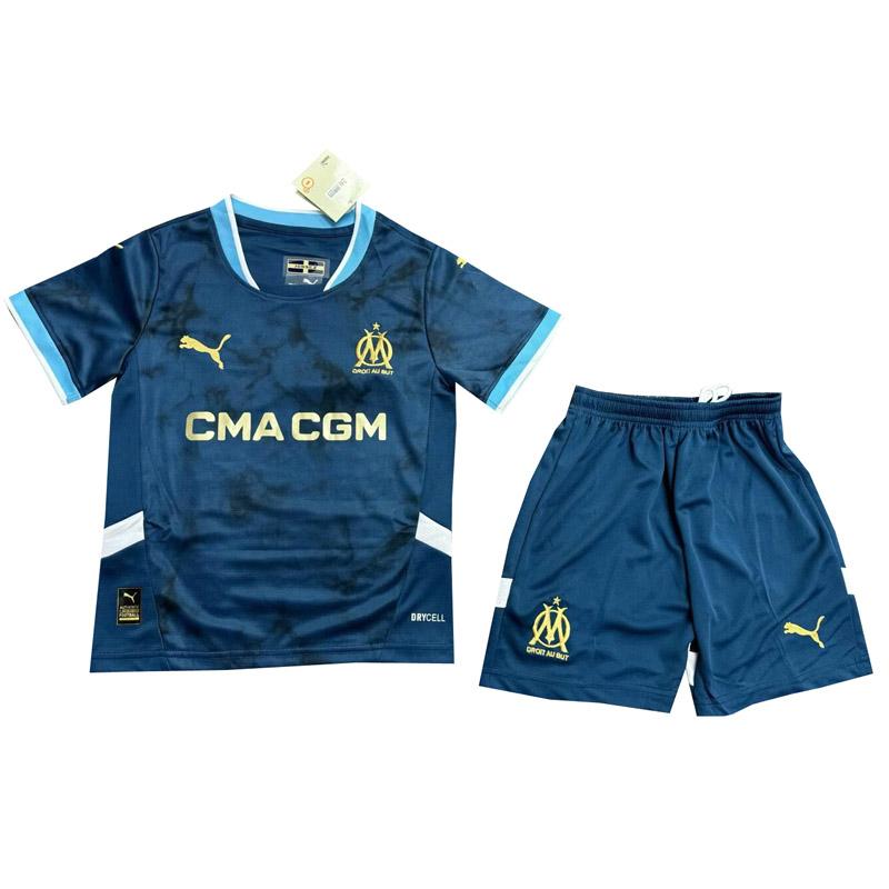 maglia marseille bambino seconda 2024-25