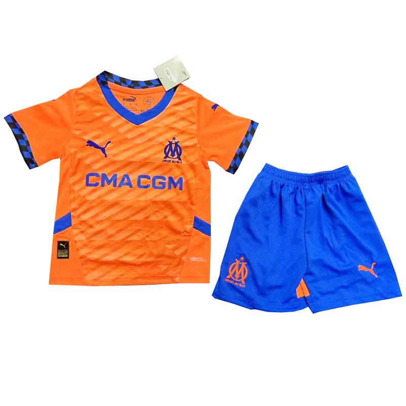 maglia marseille bambino terza 2024-25