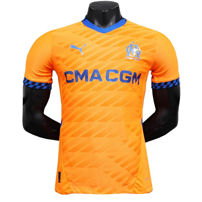 maglia marseille giocatore edizione terza 2024-25