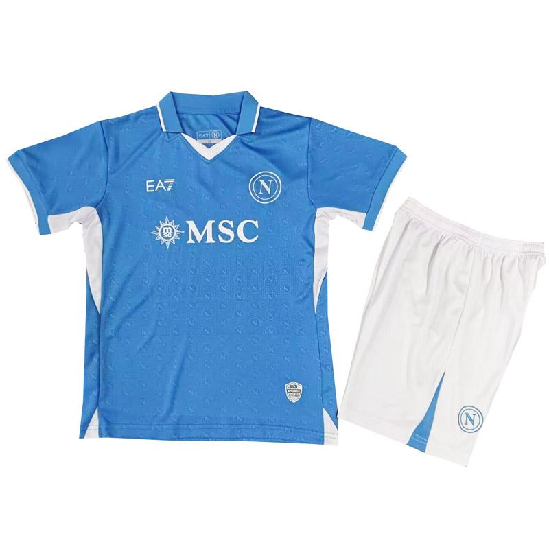 maglia napoli bambino prima 2024-25