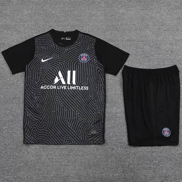 Maglie Calcio A Poco Prezzo Di Maglia Paris Saint Germain Portiere Nero 2020 21 