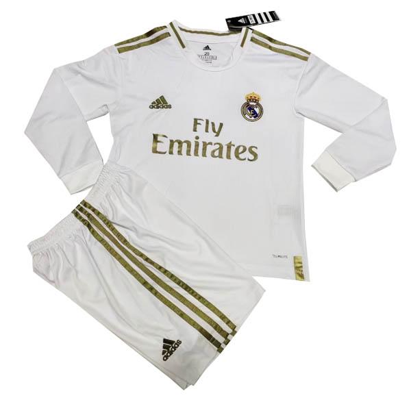 maglia real madrid bambino manica lunga seconda 2019-2020