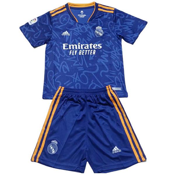 maglia real madrid bambino seconda 2021-22