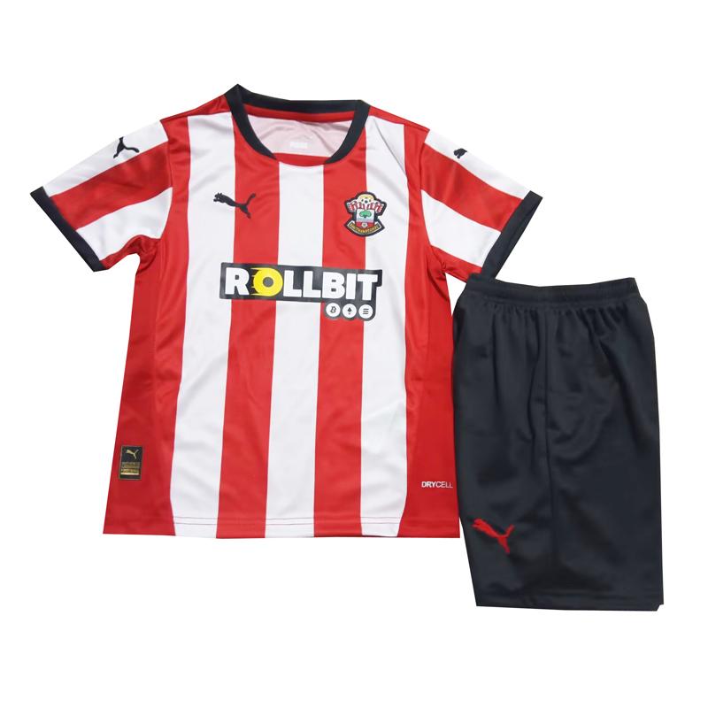 maglia southampton bambino prima 2024-25