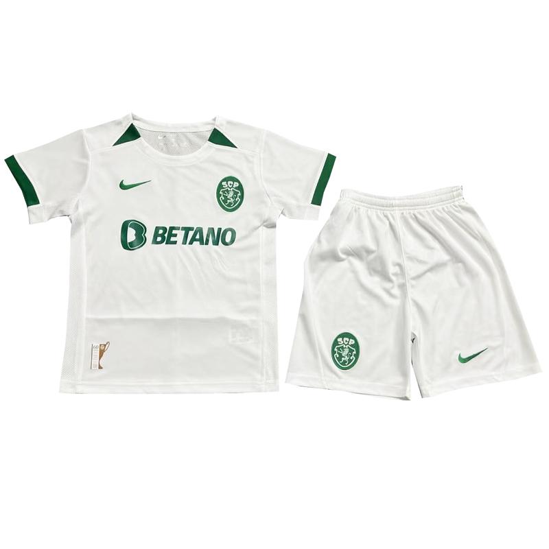 maglia sporting cp bambino seconda 2024-25