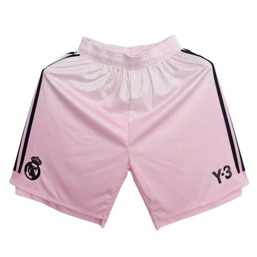 pantaloncini real madrid y-3 rosa 2022