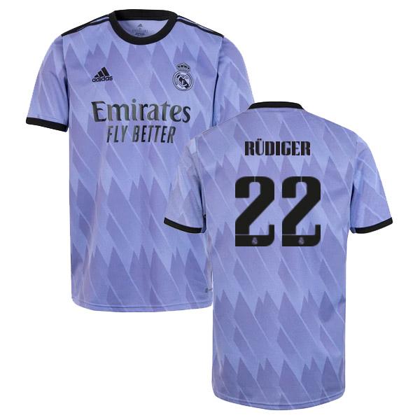 rudiger maglia real madrid seconda 2022-23