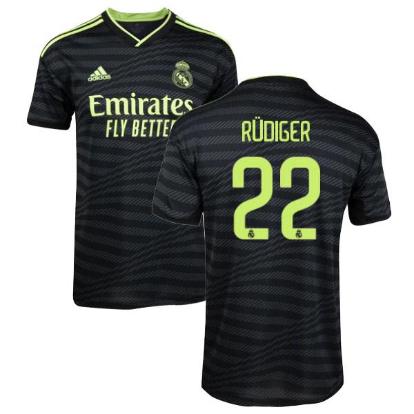 rudiger maglia real madrid terza 2022-23