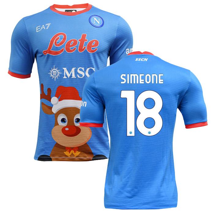 simeone maglia napoli christmas 2022