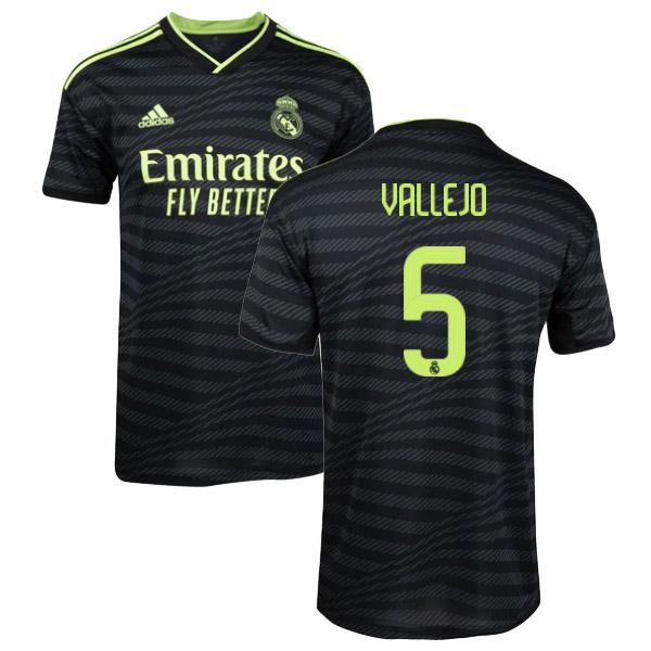 vallejo maglia real madrid terza 2022-23